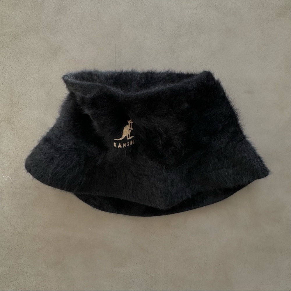 Vintage black Kangol bucket hat
